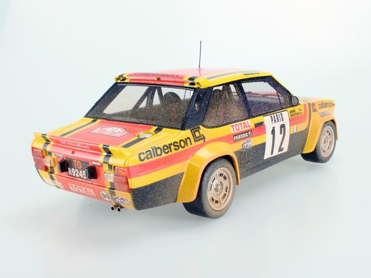 ギャラリービューアに画像をロードする, Fiat 131 Abarth 1980 Rally Montecarlo dirty /TOPMARQUES 1/18 ミニカー