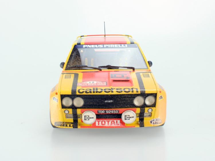 ギャラリービューアに画像をロードする, Fiat 131 Abarth 1980 Rally Montecarlo dirty /TOPMARQUES 1/18 ミニカー
