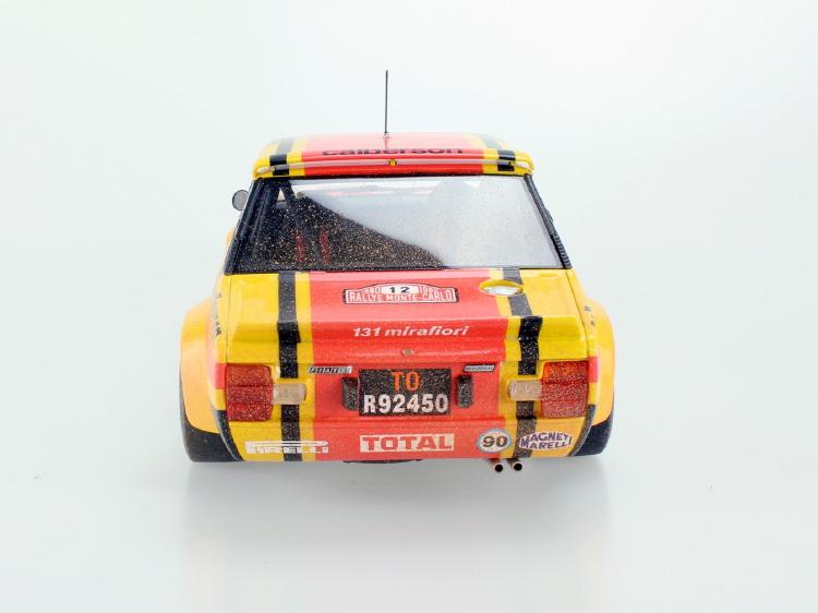 ギャラリービューアに画像をロードする, Fiat 131 Abarth 1980 Rally Montecarlo dirty /TOPMARQUES 1/18 ミニカー
