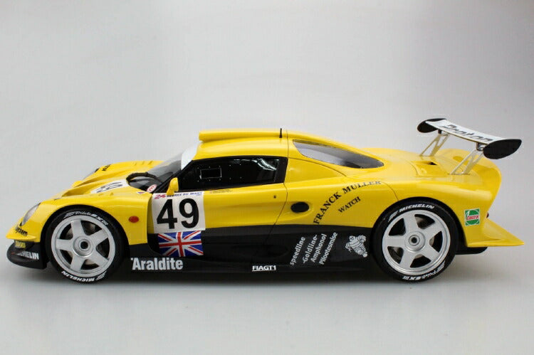 ギャラリービューアに画像をロードする, 【予約】12月以降発売予定Lotus Elise GT1 Yellow/Green Racing /TOPMARQUES 1/18 レジンミニカー