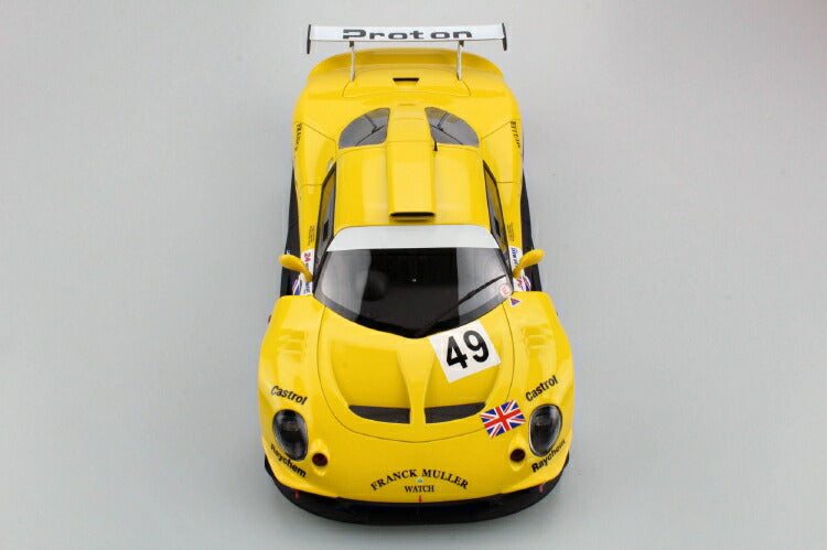 ギャラリービューアに画像をロードする, 【予約】12月以降発売予定Lotus Elise GT1 Yellow/Green Racing /TOPMARQUES 1/18 レジンミニカー