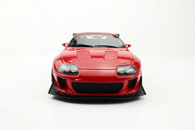 ギャラリービューアに画像をロードする, 【予約】8月以降発売予定Hoonigan Supraスープラ Mesh Wheels Rosso corso /Top Marques 1/18 ミニカー