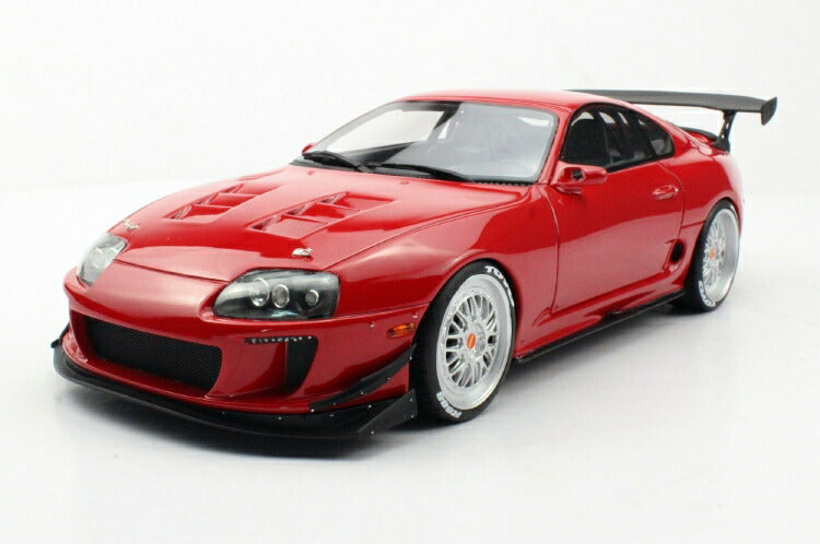 ギャラリービューアに画像をロードする, 【予約】8月以降発売予定Hoonigan Supraスープラ Mesh Wheels Rosso corso /Top Marques 1/18 ミニカー