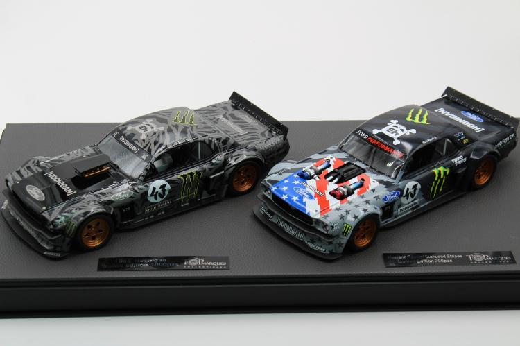 ギャラリービューアに画像をロードする, 【予約】1月以降発売予定Ford Mustangフォードマスタング 1965 Hoonigan リミテッドセット /TOPMARQUES 1/18 レジンミニカー
