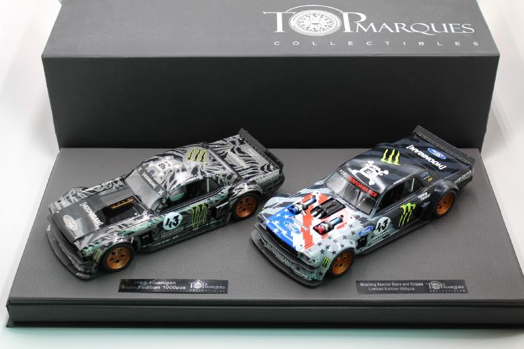 ギャラリービューアに画像をロードする, 【予約】1月以降発売予定Ford Mustangフォードマスタング 1965 Hoonigan リミテッドセット /TOPMARQUES 1/18 レジンミニカー