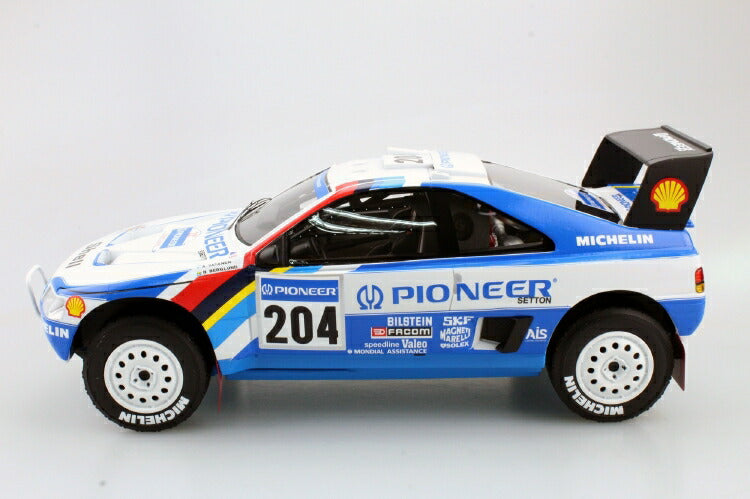 ギャラリービューアに画像をロードする, 【予約】9月以降発売予定Peugeotプジョー 405 GT T-16 Paris Dakar Winner 1989 /TOPMARQUES 1/18 レジンミニカー
