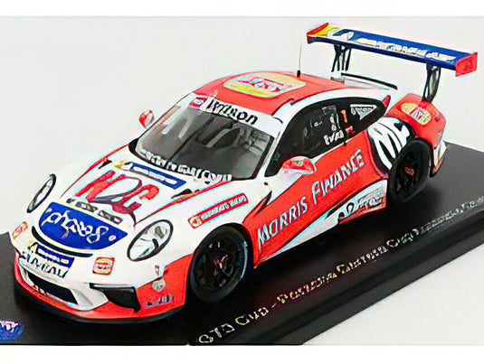 PORSCHEポルシェ 911 991 GT3 N 7 PORSCHE CARRERA CUP AUSTRALIAN CHAMPION 2018 J.EVANS - WHITE ORANGE /SPARK 1/43 ミニカー