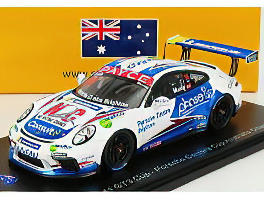 PORSCHEポルシェ 911 991-2 GT3 CUP N 36 PORSCHE CARRERA CUP AUSTRALIA CHAMPION 2020 C.MURRAY - WHITE LIGHT BLUE /SPARK 1/43 ミニカー