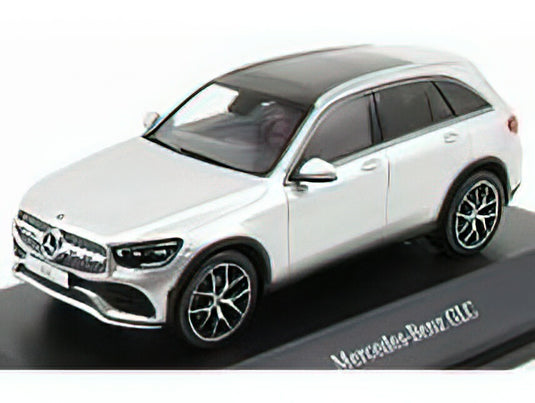 メルセデス・ベンツディーラーモデルMERCEDES BENZ - GLC-CLASS (X253) 2020 - IRIDIUM SILVER /SPARK 1/43 ミニカー