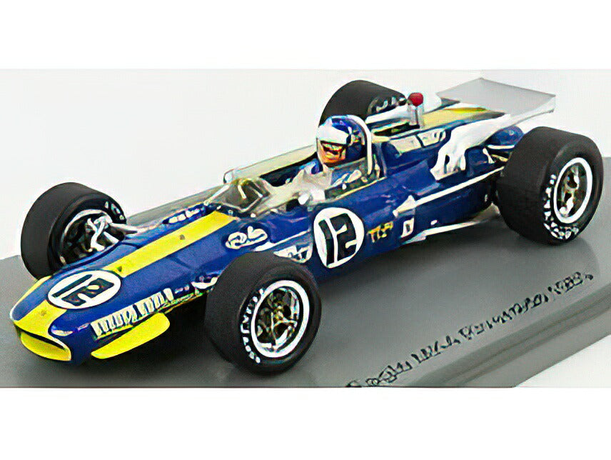 EAGLE - F1 MK4 N 12 RIVERSIDE 1968 M.DONOHUE - BLUE YELLOW /SPARK