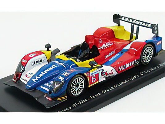 ORECA - 01 AIM N 6 LMP1 24h LE MANS 2010 S.AYARI - D.ANDRE - A.MEYRICK - RED YELLOW BLEU /SPARK 1/43 ミニカー