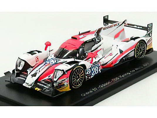 ORECA - 07 GIBSON TEAM TDS RACING N 28 24h LE MANS 2017 F.PERRODO - M.VAXIVIERE - E.COLLARD - WHITE RED /SPARK 1/43 ミニカー
