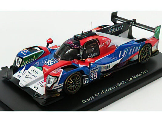 ORECA - 07 GIBSON TEAM GRAFF RACING N 39 43th 24h LE MANS 2017 18th LMP2 E.GUIBBERT - E.TROUILLET - J.WINSLOW - RED BLUE WHITE /SPARK 1/43 ミニカー