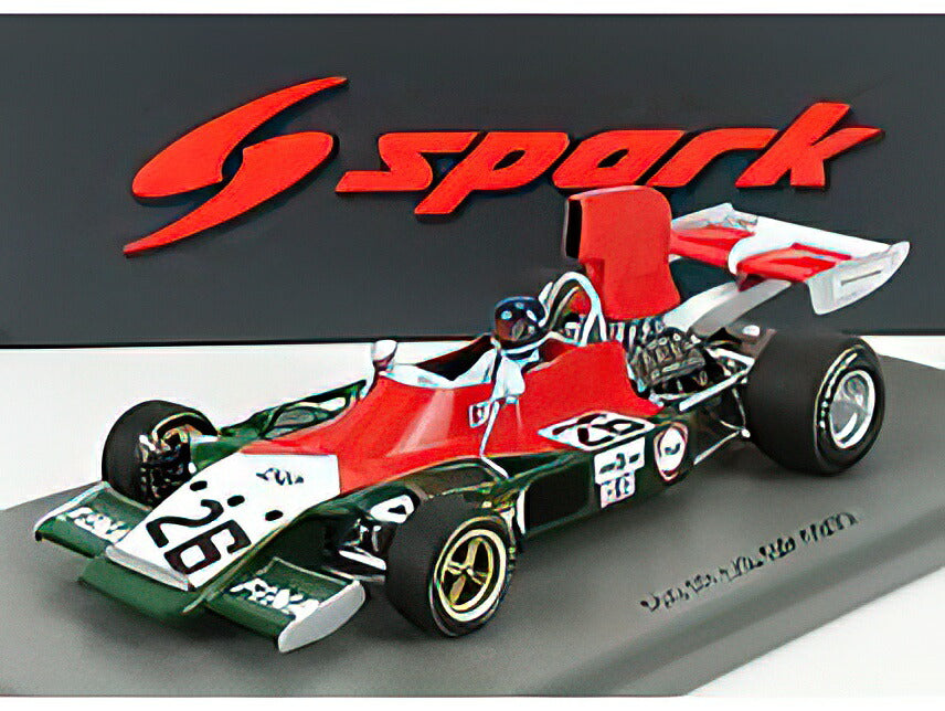 ISO RIVOLTA - F1 IR N 26 USA GP 1973 J.ICKX - GREEN RED WHITE /SPARK 1/43  ミニカー