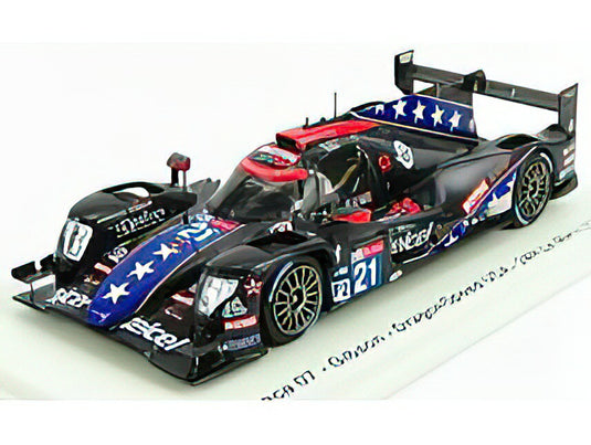 ORECA - 07 GIBSON TEAM DRAGONSPEED USA N 21 24h LE MANS 2020 T.BURET - J.P.MONTOYA - M.ROJAS - BLACK BLUE /SPARK 1/43 ミニカー