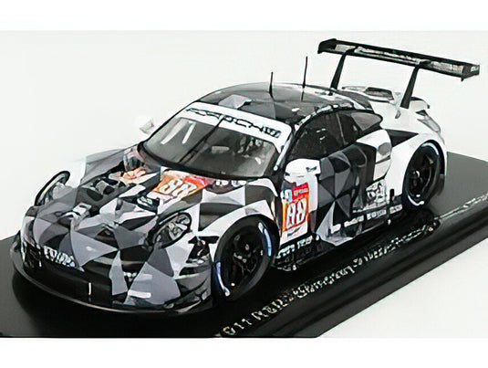PORSCHEポルシェ 911 991-2 RSR TEAM DEMPSEY PROTON RACING N 88 24h LE MANS 2020 D.BASTIEN - A.DE LEENER - T.PREINING - GREY BLACK /SPARK 1/43 ミニカー