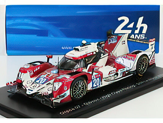 ORECA - GIBSON 07 GK428 4.2L V8 TEAM HIGH CLASS RACING N 20 24h LE MANS 2021 D.ANDERSEN - M.SORENSEN - R.TAYLOR - RED WHITE /SPARK 1/43 ミニカー