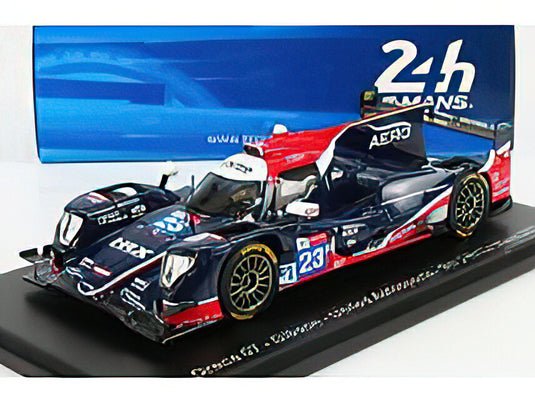 ORECA - GIBSON 07 GK428 4.2L V8 TEAM UNITED AUTOSPORTS USA N 23 24h LE MANS 2021 P.DI RESTA - A.LYNN - W.BOYD - BLUE RED /SPARK 1/43 ミニカー