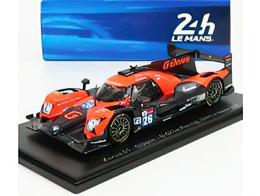 AURUS 01 - GIBSON 07 GK428 4.2L V8 TEAM G-DRIVE RACING N 26 24h LE MANS 2021 F.COLAPINTO - R.RUSINOV - N.DE VRIES - ORANGE BLACK /SPARK 1/43 ミニカー