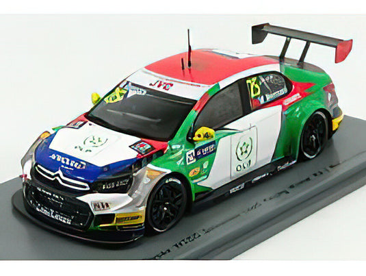 CITROEN - C-ELYSEE WTCC TEAM SEBASTIEN LEOB RACING N 25 WINNER MACAU GUIA RACE 2017 MEHDI BENNANI - RED WHITE GREEN /SPARK 1/43 ミニカー