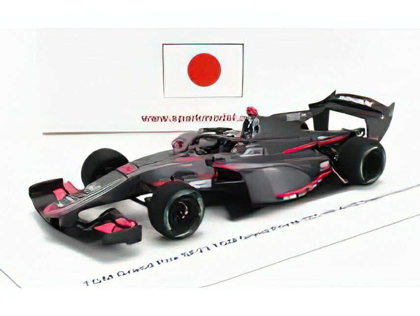 DALLARA - SF23 HONDA M-TEC HR-417E TEAM TGM GRAND PRIX N 53 SUPER FORMULA  SEASON 2023 TOSHIKI OYU - GREY RED /Spark 1/43 ミニカー