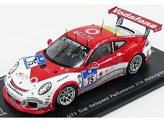PORSCHEポルシェ 911 991 GT3 CUP TEAM GETSPEED PERFORMANCE N 75 NURBURGRING 2015 A.OSIEKA - D.SCHORNSTEIN - A.SAMMERS - D.TREBING - RED WHITE /SPARK 1/43 ミニカー