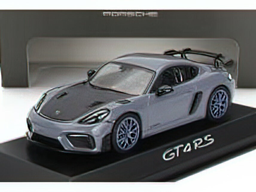 PORSCHE - 718 CAYMAN GTS RS 2022 - ARTIC GREY /Spark 1/43ミニカー – ラストホビー