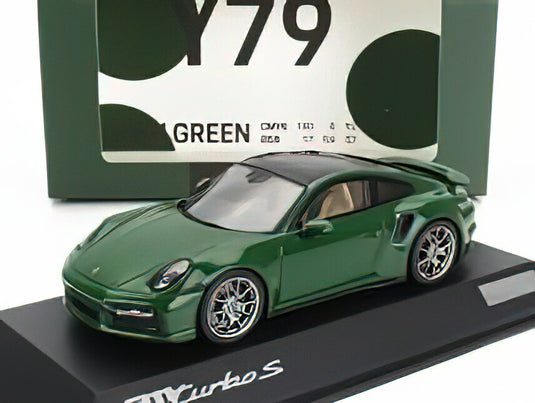 PORSCHEポルシェディーラーモデル 911 992 TURBO S COUPE 2021 /Spark 1/43 ミニカー