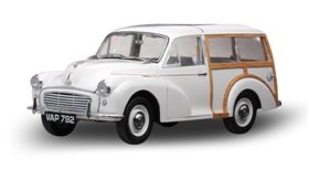 1960年 モーリス マイナー トラベラー (ホワイト)4792 サンスターSUNSTAR 1/12