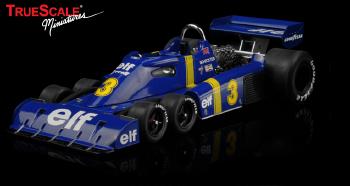 ギャラリービューアに画像をロードする, ティレル P34 スエーデンGP #3 Scheckter Anderstorp Winner 1976 10185 /TrueScaleトゥルースケール 1/18 ミニカー