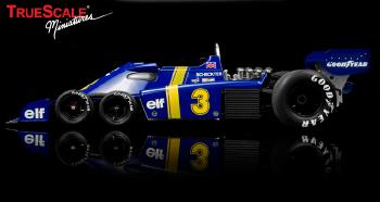 ギャラリービューアに画像をロードする, ティレル P34 スエーデンGP #3 Scheckter Anderstorp Winner 1976 10185 /TrueScaleトゥルースケール 1/18 ミニカー