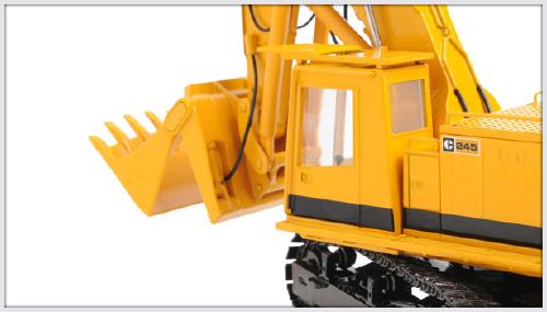 ギャラリービューアに画像をロードする, CAT 245 フロントショベル 油圧ショベル /CCM 1/48 ダイキャスト製 建設機械模型