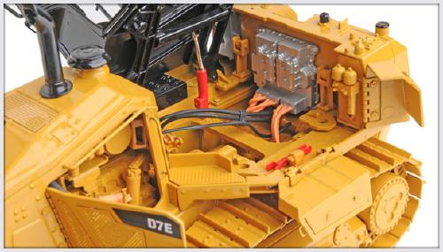 ギャラリービューアに画像をロードする, CAT D7E ブルドーザー /CCM 1/24 ダイキャスト製 建設機械模型