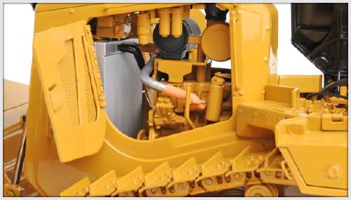 ギャラリービューアに画像をロードする, CAT D7E ブルドーザー /CCM 1/24 ダイキャスト製 建設機械模型