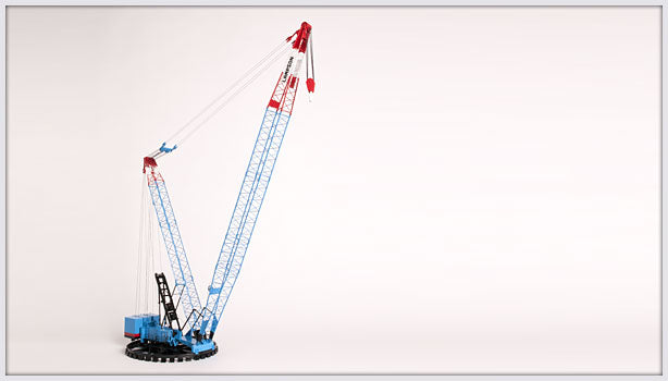 ギャラリービューアに画像をロードする, Lampsonランプソン 4600 クローラークレーン 150台限定 /CCM 1/87 ブラス 真鍮製 建設機械模型
