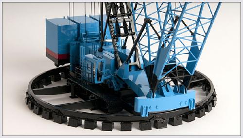 Lampsonランプソン 4600 クローラークレーン 150台限定 /CCM 1/87 ブラス 真鍮製 建設機械模型