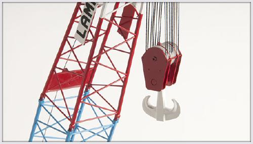 ギャラリービューアに画像をロードする, Lampsonランプソン 4600 クローラークレーン 150台限定 /CCM 1/87 ブラス 真鍮製 建設機械模型