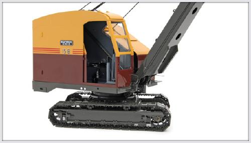 ギャラリービューアに画像をロードする, Bucyrusビサイラス Erie 15-B ショベル 75台限定 /CCM 1/24 ブラス 真鍮製 建設機械模型