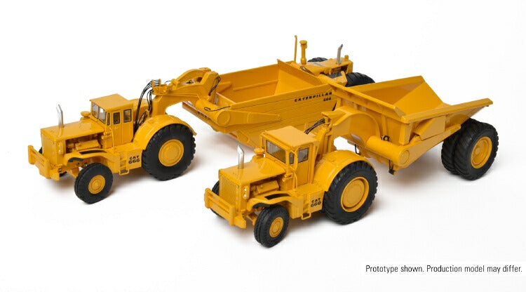 ギャラリービューアに画像をロードする, Cat 666 80トン Wheel Tractor-Scraper スクレーパーホイールローダ CCM 1/48 建設機械 模型ミニカー はたらく車重機