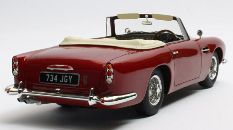 ギャラリービューアに画像をロードする, ASTON MARTIN - DB5 DHC CABRIOLET OPEN 1964 - RED MET /Cult Models 1/18 ミニカー