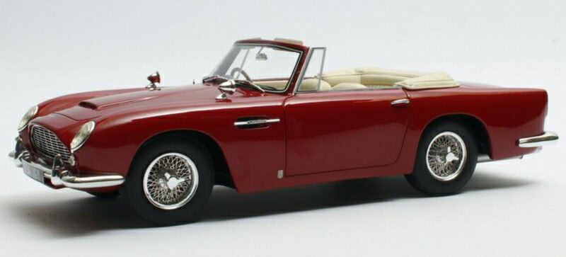 ギャラリービューアに画像をロードする, ASTON MARTIN - DB5 DHC CABRIOLET OPEN 1964 - RED MET /Cult Models 1/18 ミニカー