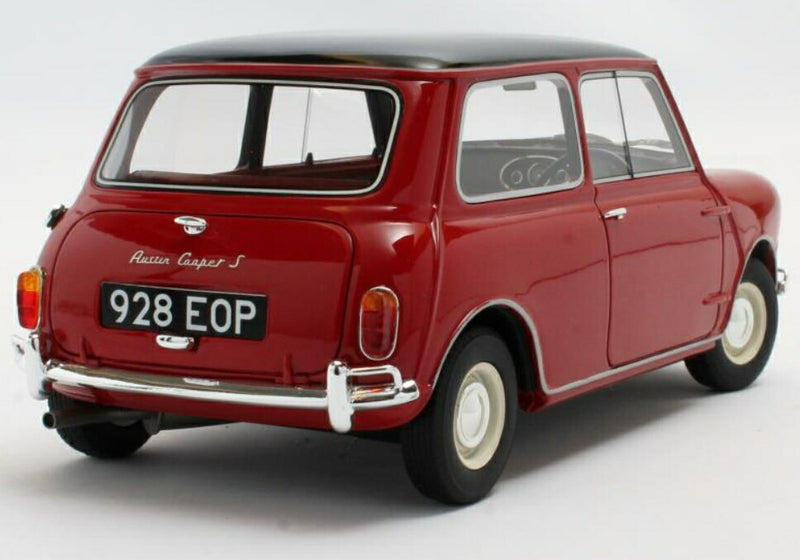 ギャラリービューアに画像をロードする, Austin Mini Cooper MKI red / black '61 -'63 /Cult Models 1/18 ミニカー