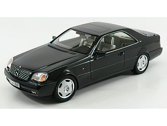 MERCEDES BENZ - S-CLASS 600SEC COUPE (C140) 1992 - BLACK /Cult Models 1/18 ミニカー