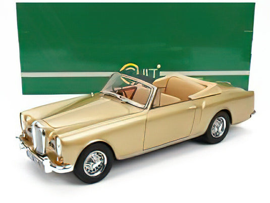 ALVIS TE21 DHC カブリオレ オープン 1963 ゴールドメタリック/ Cult-Scale 1/18 模型