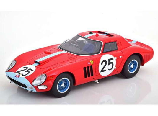 Ferrariフェラーリ - 250 GTO TEAM MARANELLO CONCESSIONAIRES N 25 24h Le Manルマン 1964 I.IRELAND - T.MAGGS /CMR 1/18 ミニカー