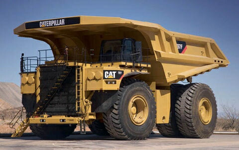 NORSCOTノースコット 55206 CATキャタピラー 797F 大型オフロードダンプ ミニチュア 建機模型 重機 / 1/50 重機