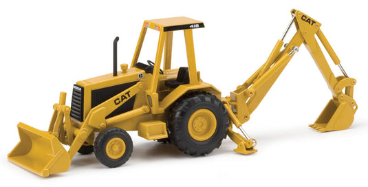 Caterpillarキャタピラー 416 バックホーローダー 55271 建機 模型ミニチュア /NORSCOTノースコット 1/32 重機