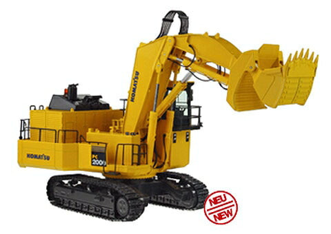 コマツ PC2000-8 エクスカベーター 油圧ショベル NZG 1/50 ユンボ 建設機械模型 ミニチュア 重機