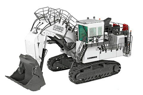 NZG - 665 Liebherrリープヘル R9350 Litronic フロントショベル 油圧 建設機械模型 ミニチュア 重機