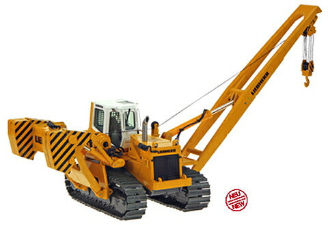 Liebherrリープヘル RL64 Litronic パイプレイヤー NZG -799 1/50 建設機械模型 ミニチュア 重機